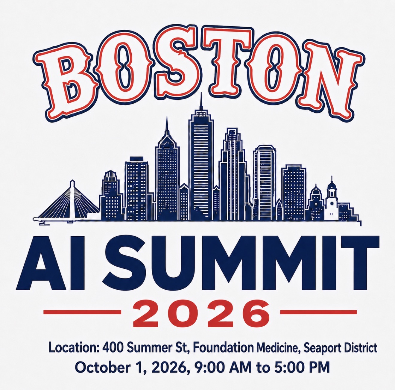 Boston AI Summit 2026 — October 1, 2026, Seaport District, Boston