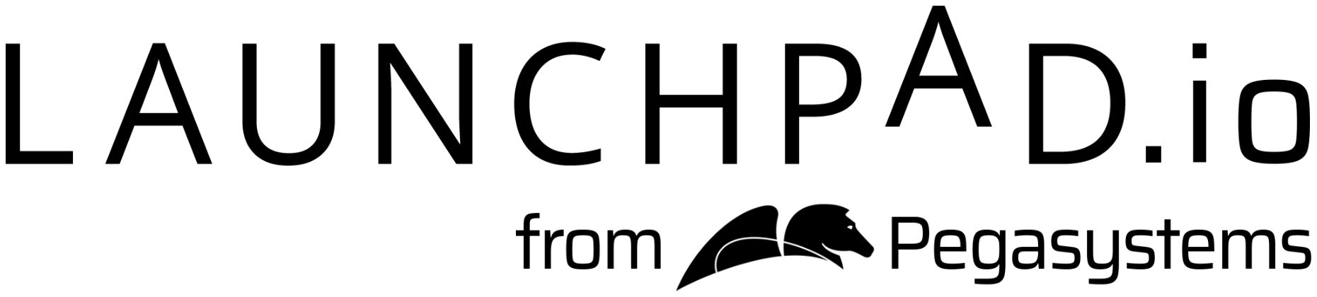Launchpad.io from Pegasystems logo