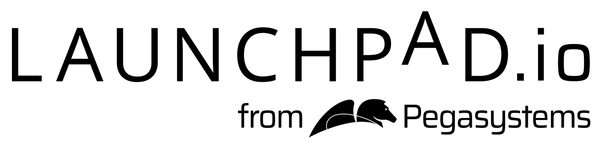 Launchpad.io from Pegasystems logo