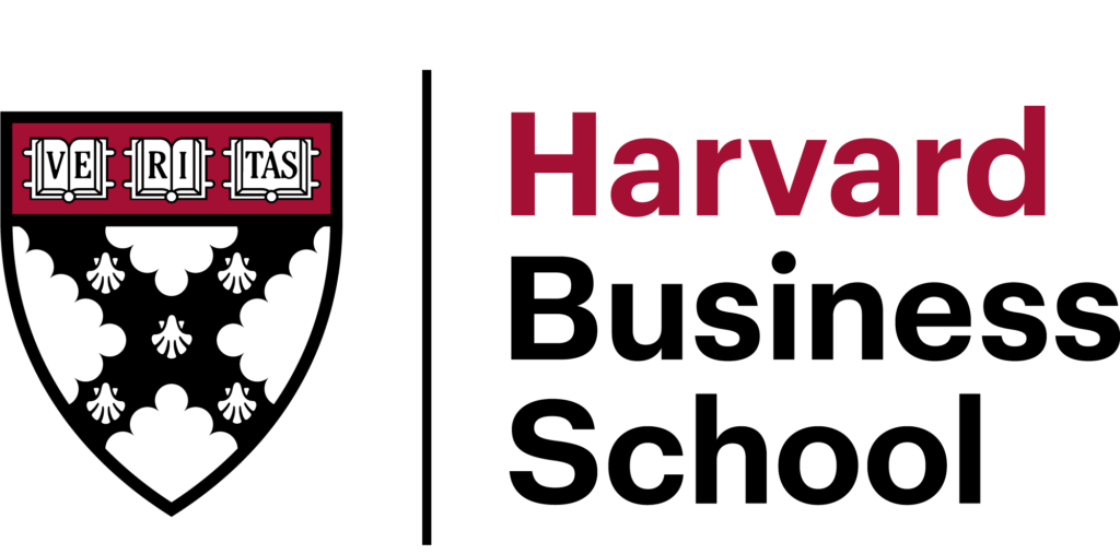 Harvard Business School logo.