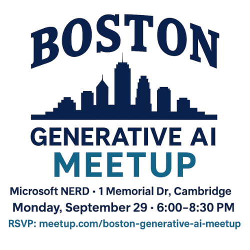 Boston Generative AI Meetup