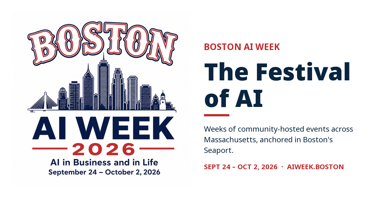 Generative AI Summit: Boston 2026 logo